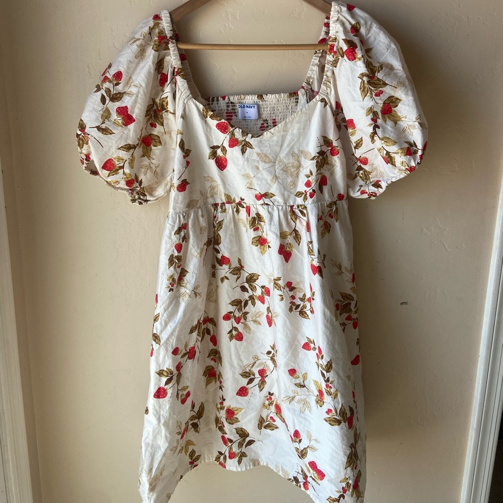 Old Navy Strawberry Mini Dress